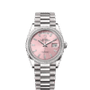 أويستر، ٣٦ مم، من الذهب الأبيض والألماس  الرقم المرجعي 128399TBR